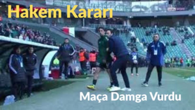 Hakem Kararı Maça Damga Vurdu