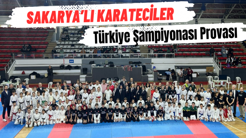 Sakarya'da Karate Rüzgarı: Minik Sporcular Şampiyona Öncesi Hazırlık Yaptı