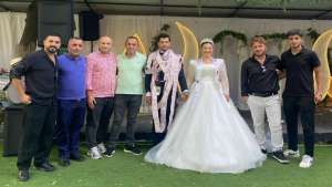 Arslanbey Organize genç çiftlerin mutluluğuna ortak oldu