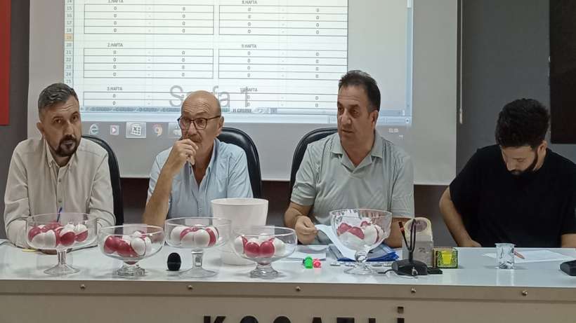 U18 Ligi Kuraları Çekildi