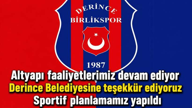 Derince Birlikspor'dan asılsız iddialara açıklama geldi
