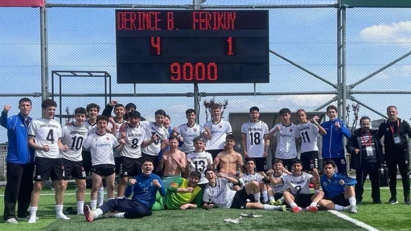 Derince Birlikspor U16, Feriköyü eledi ikinci tura yükseldi