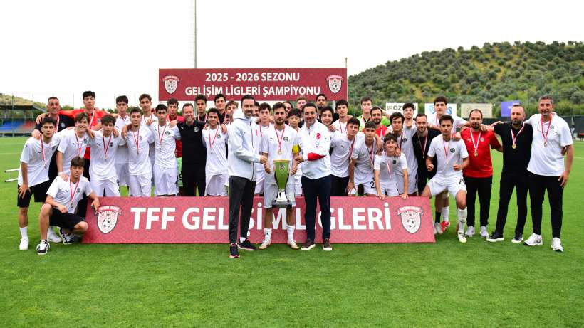 U19 GELİŞİM LİGİ ŞAMPİYONU MANİSA FK OLDU